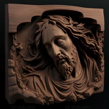 3D model st jesus (STL)